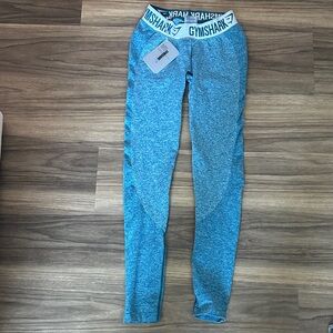 Gymshark Heathered Blue Leggings